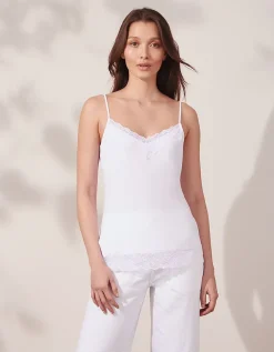 Eco Perfect Lace Trim Cami
