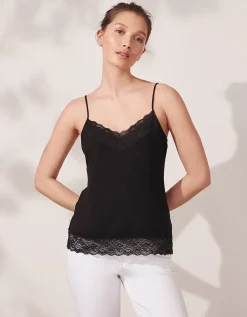 Eco Perfect Lace Trim Cami