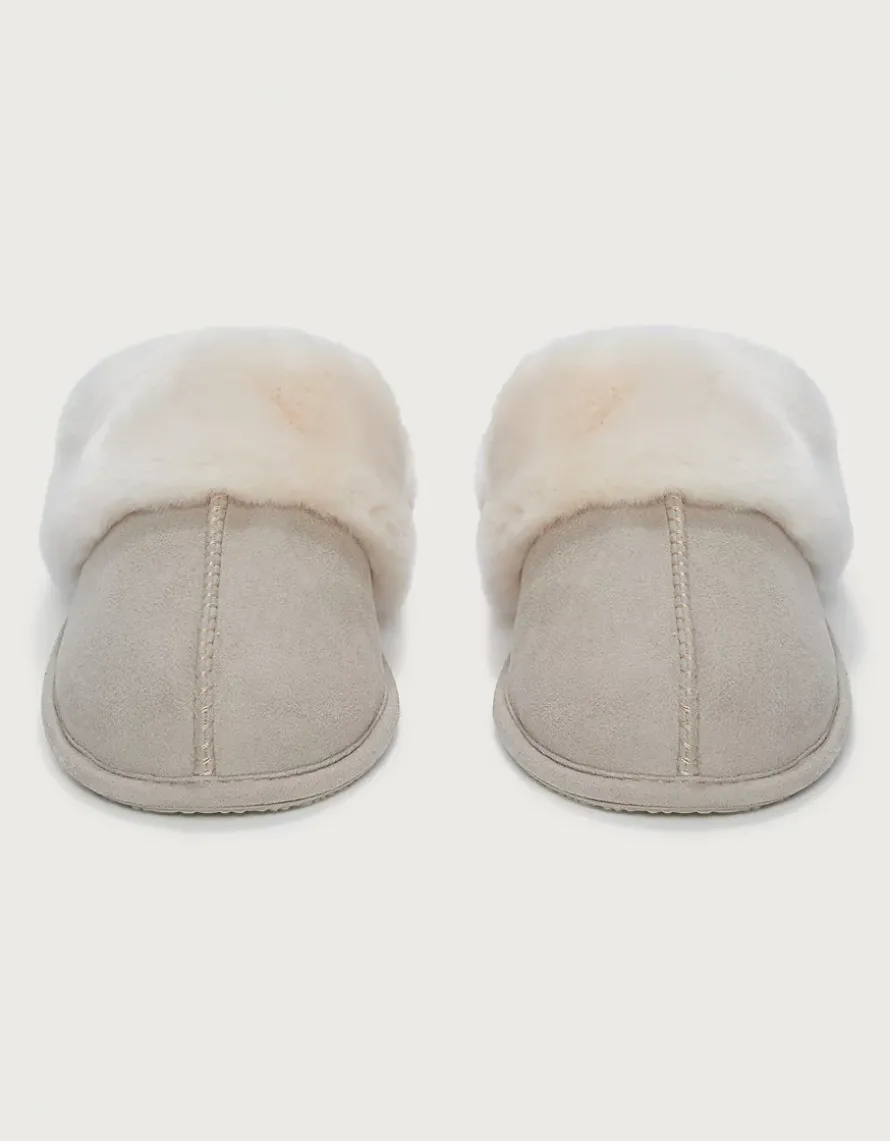 Faux Fur Mule Slippers