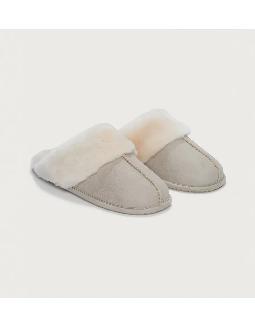 Faux Fur Mule Slippers
