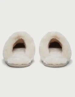 Faux Fur Mule Slippers