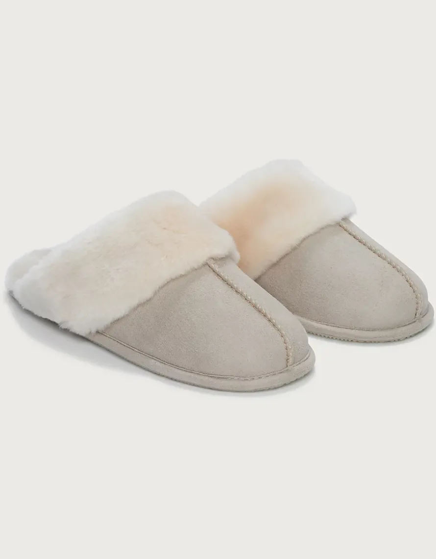 Faux Fur Mule Slippers