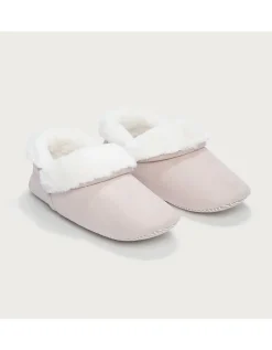 Faux Suede Cosy Boot Slippers