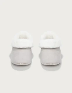 Faux Suede Cosy Boot Slippers