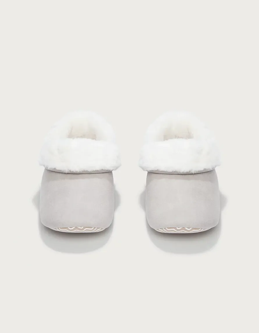 Faux Suede Cosy Boot Slippers