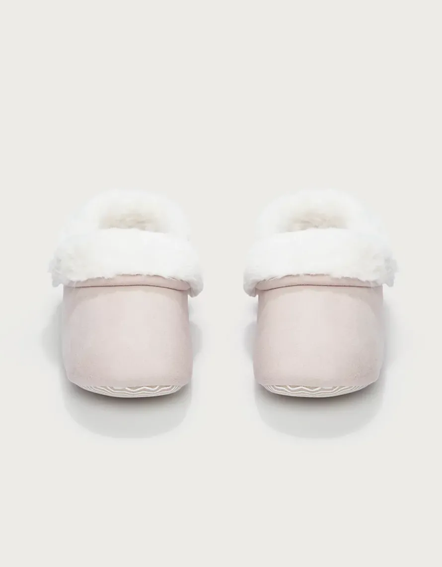 Faux Suede Cosy Boot Slippers