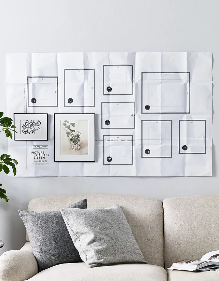 Fine Black Large Picture Gallery Wall – 10 Frames
