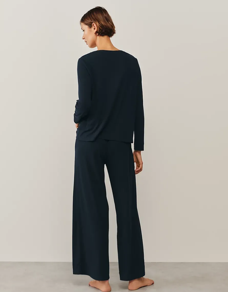 Fine Rib Lounge Pyjama Set