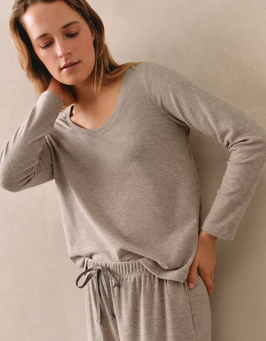 Fine Rib Lounge Pyjama Set