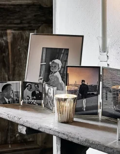 Fine Silver Triple Aperture Hinged Photo Frame – 3x3”