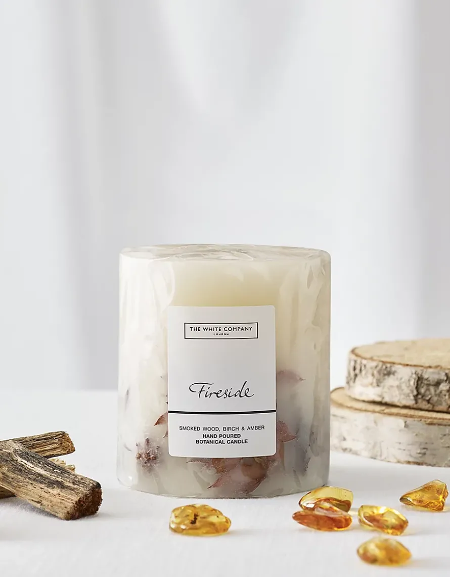 Fireside Botanical Candle – Medium