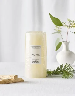 Fir Tree Pillar Candle – Medium