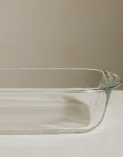 Glass and Seagrass Oven Dish – Large