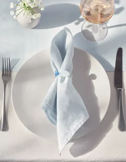 Glass Fish Napkin Rings – Set of 4