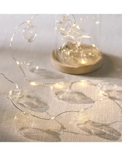 Glass Heart Fairy Lights – 24 Bulbs