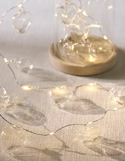 Glass Heart Fairy Lights – 24 Bulbs