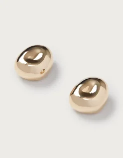 Gold Dome Earrings