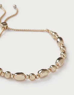 Gold Droplet Friendship Bracelet