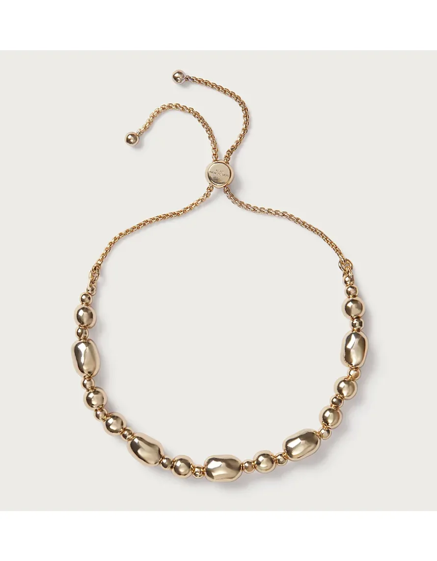 Gold Droplet Friendship Bracelet
