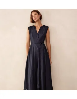 Handkerchief Hem Dress with Ladder Detail