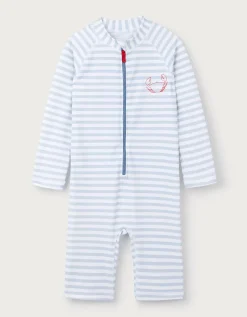 Happy Crab Stripe Surfsuit (0–4yrs)