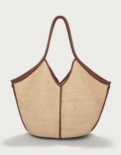 Hereu Calella Raffia Tote Bag