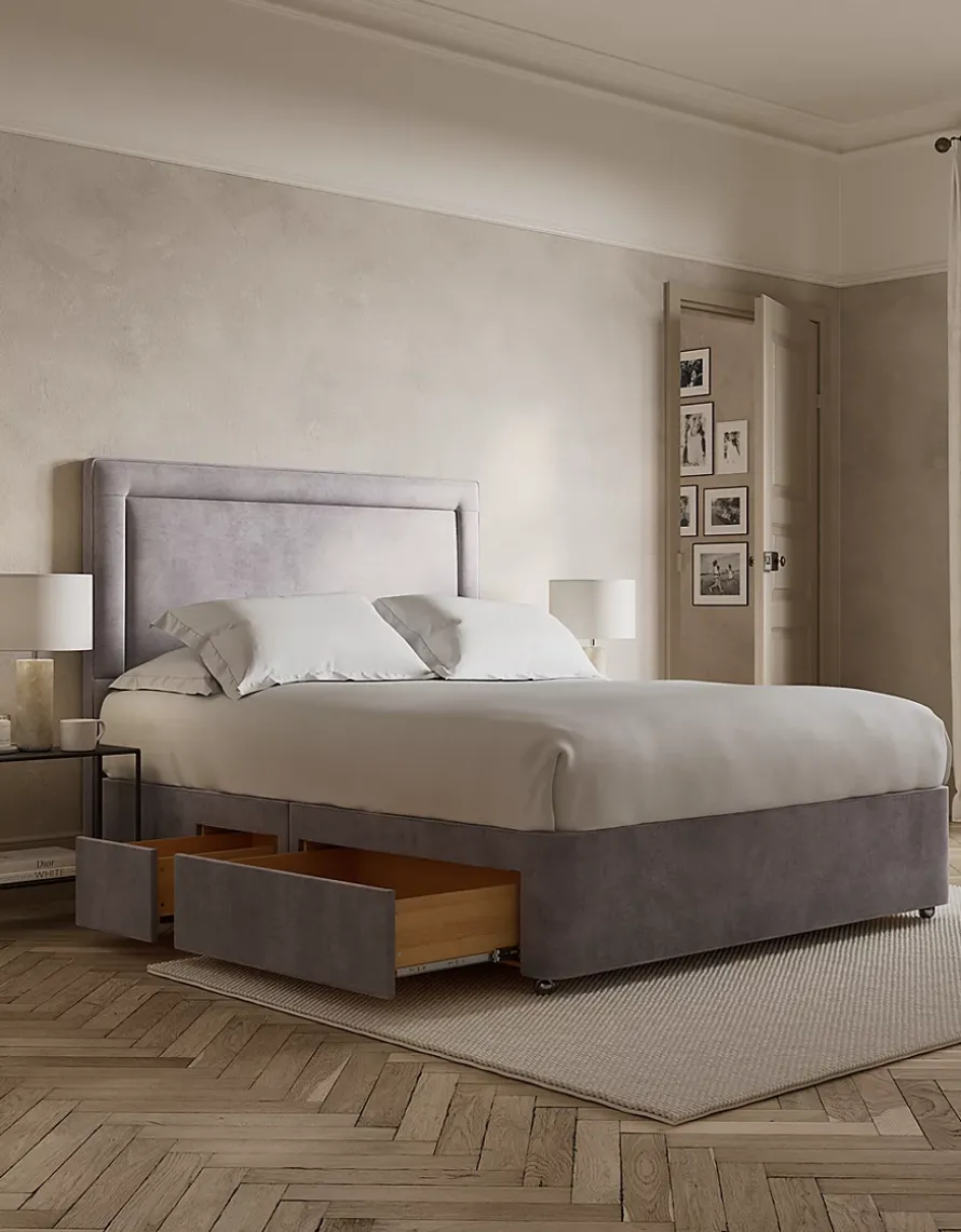 Hypnos Sprung Divan Base – with Drawers