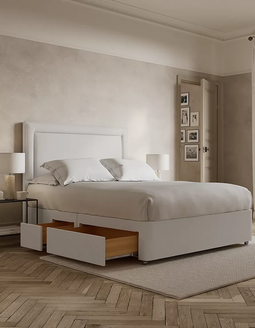 Hypnos Sprung Divan Base – with Drawers
