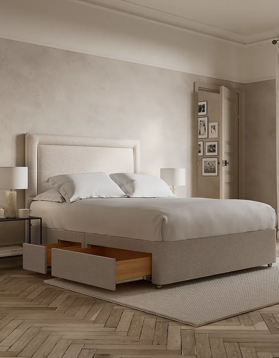 Hypnos Sprung Divan Base – with Drawers