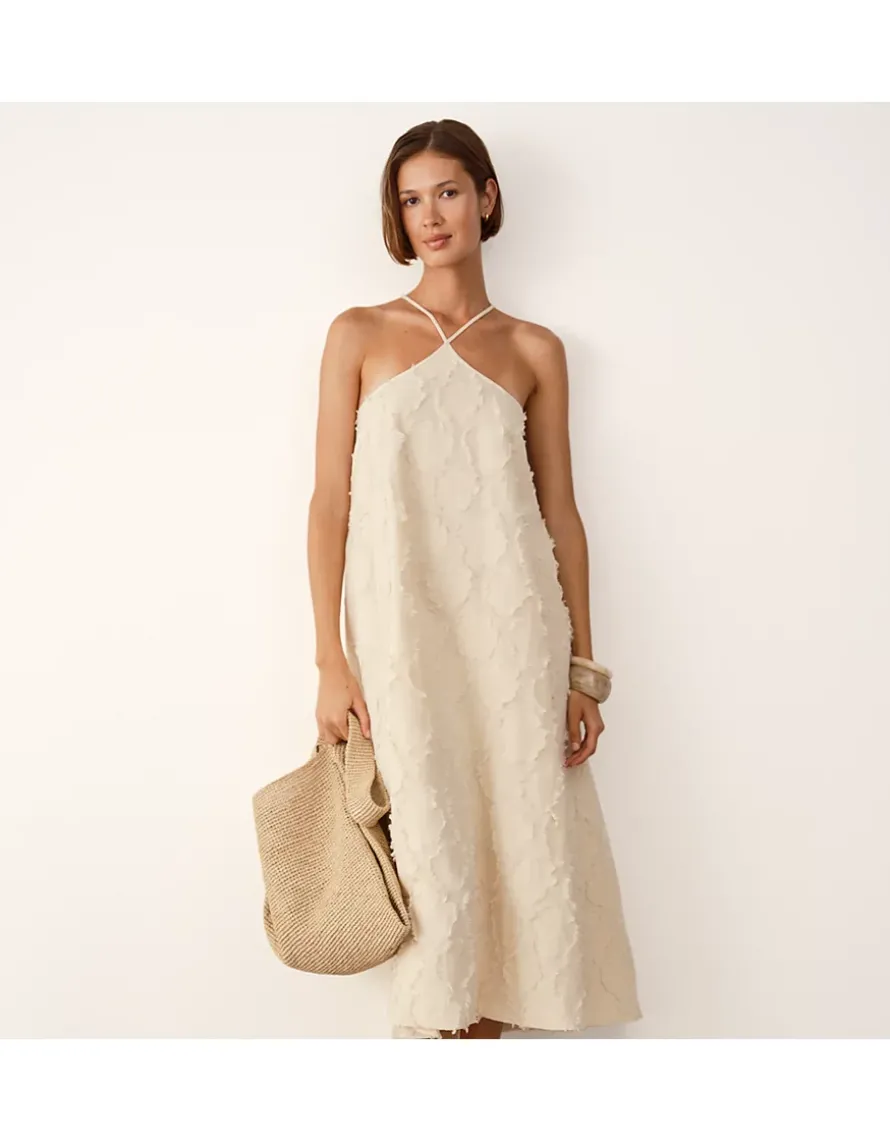Jacquard Trapeze Dress