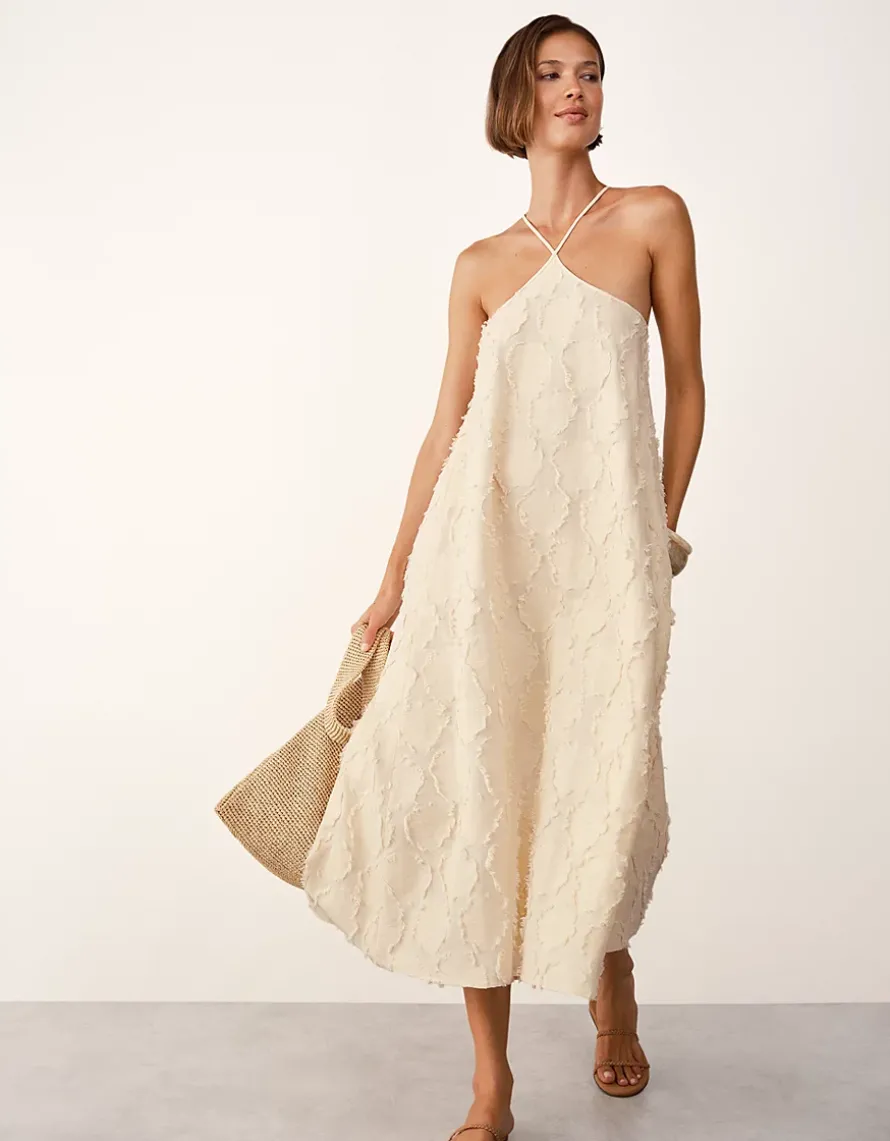 Jacquard Trapeze Dress