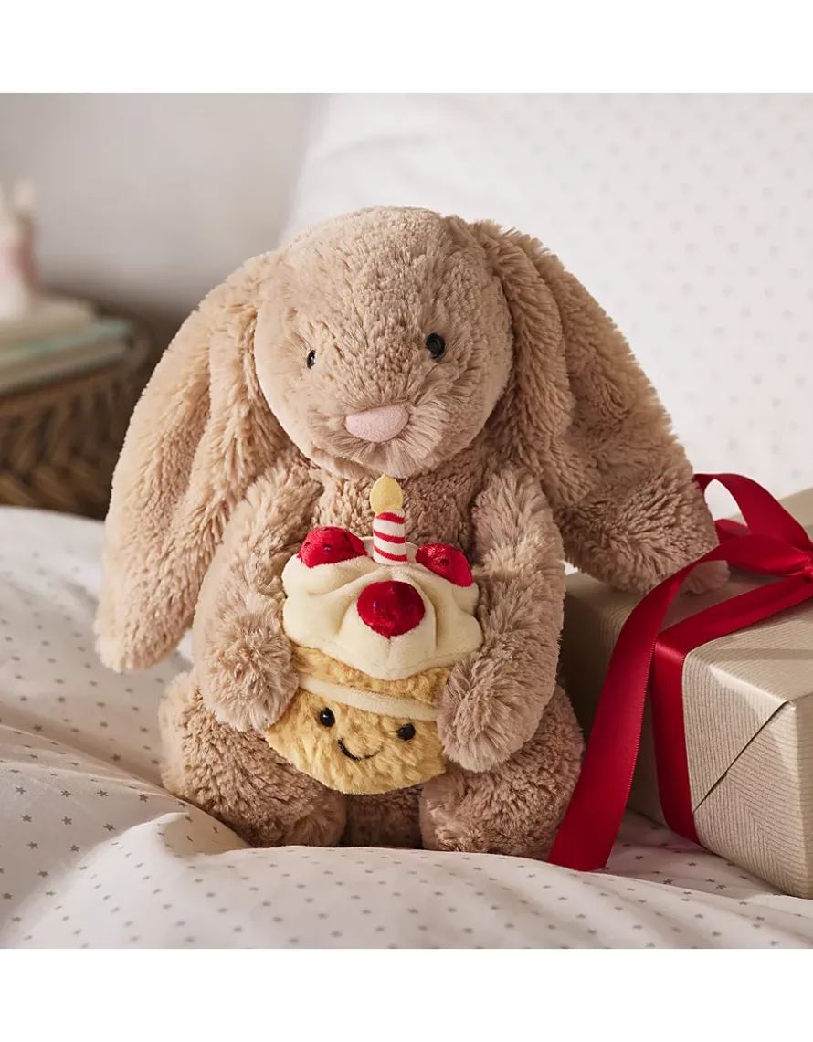 Jellycat Bashful Beige Bunny Birthday