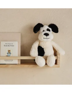 Jellycat Bashful Black & Cream Puppy – Medium