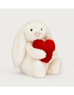 Jellycat Bashful Bunny Red Love Heart