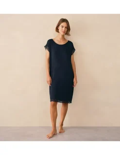 Jersey Lace Hem Nightdress