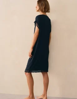 Jersey Lace Hem Nightdress