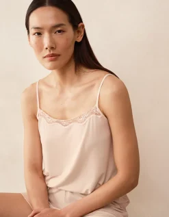 Jersey Lace Trim Shortie Pyjama Set