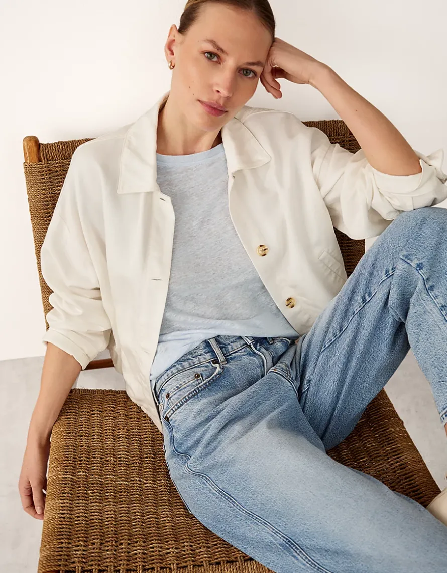 Jersey Linen Baby Tee