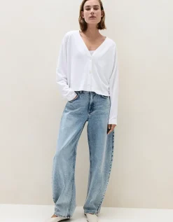 Jersey Linen Lightweight Cardigan