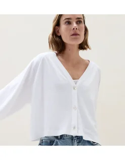 Jersey Linen Lightweight Cardigan