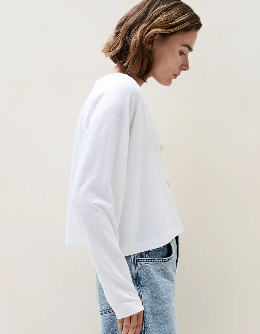 Jersey Linen Lightweight Cardigan