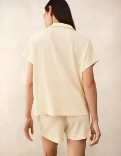 Jersey Ribbed Boxy Shortie Pyjama Set