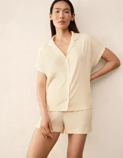 Jersey Ribbed Boxy Shortie Pyjama Set