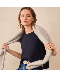 Knitted T-shirt with Recycled Cotton