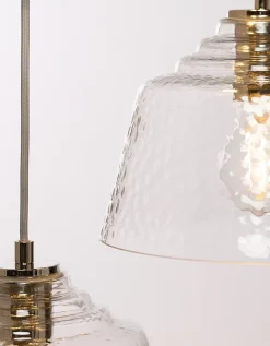 Lansdown Glass Triple Pendant