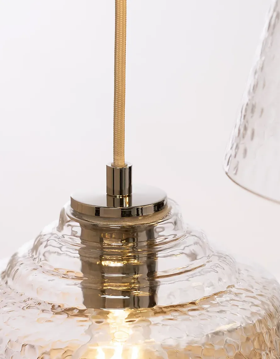 Lansdown Glass Triple Pendant