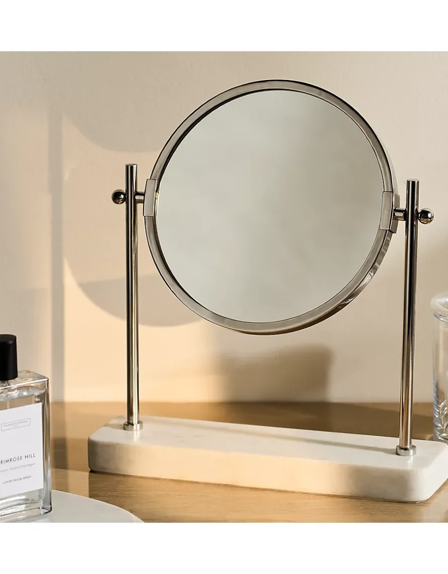Larton Double Sided Marble Vanity Mirror