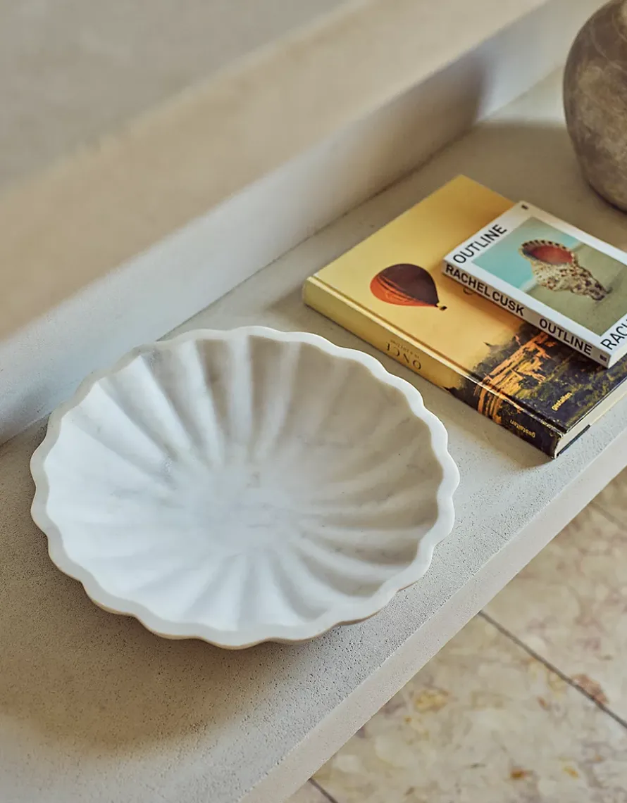 Larton Large Scalloped Bowl