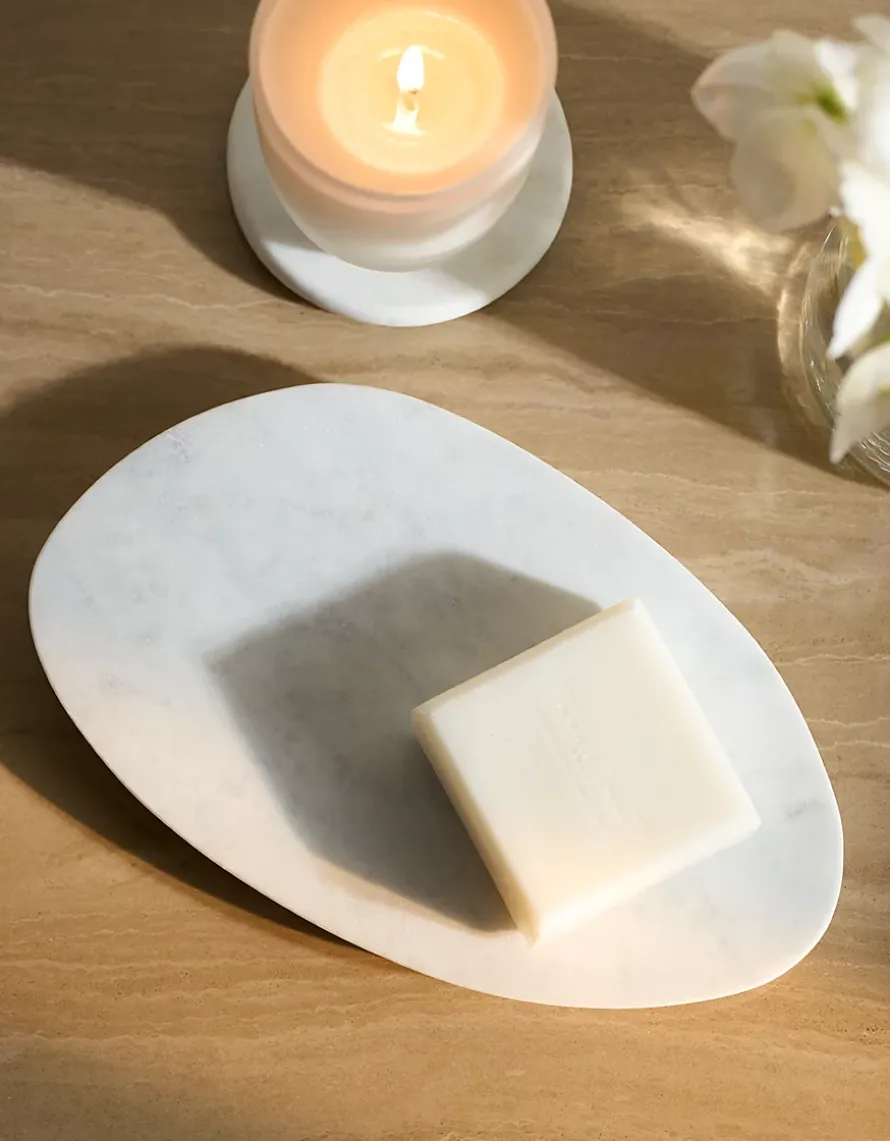 Larton Marble Pebble Plate – Large