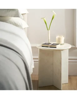 Larton Marble Side Table
